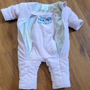 Magic Merlin Sleep Suit 3-6 mos - Light Pink